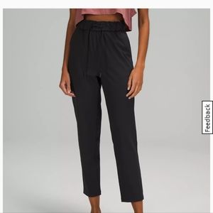 Lululemon women's 7/8 pant in Navy. Size 4 .